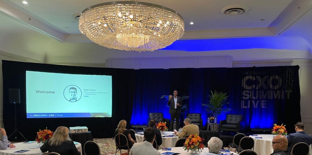 Sanjit Ganguli at CXO Summit Live Chicago