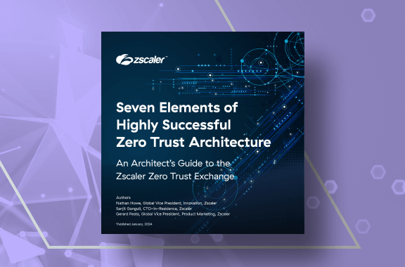 Seven Elements of Highly Successful Zero Trust Architecture