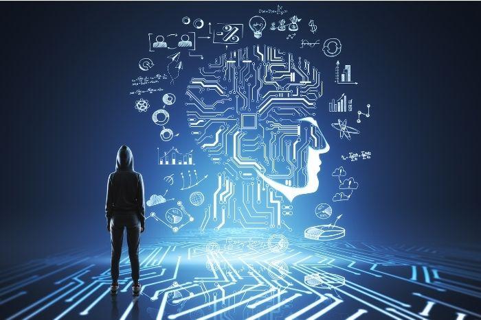 ClaudeFix: Shared Claude Chats Meet ClickFix A hacker standing in front of an AI silhouette.