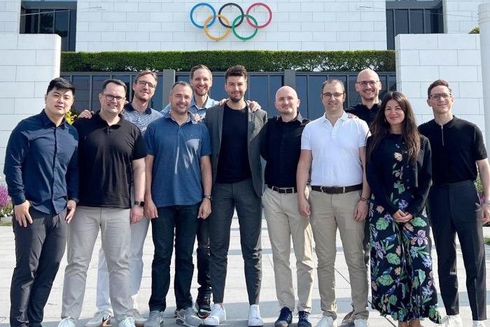 Henry Chen, far left, is a Principle Sales Engineer based in Switzerland. Henry Chen is a Principle Sales Engineer in Switzerland