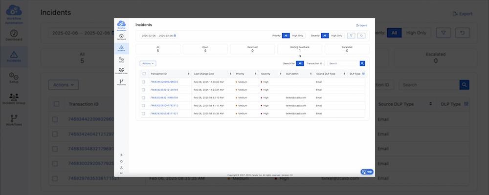 Workflow Automation Notifications