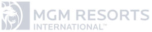 mgm international logo gray