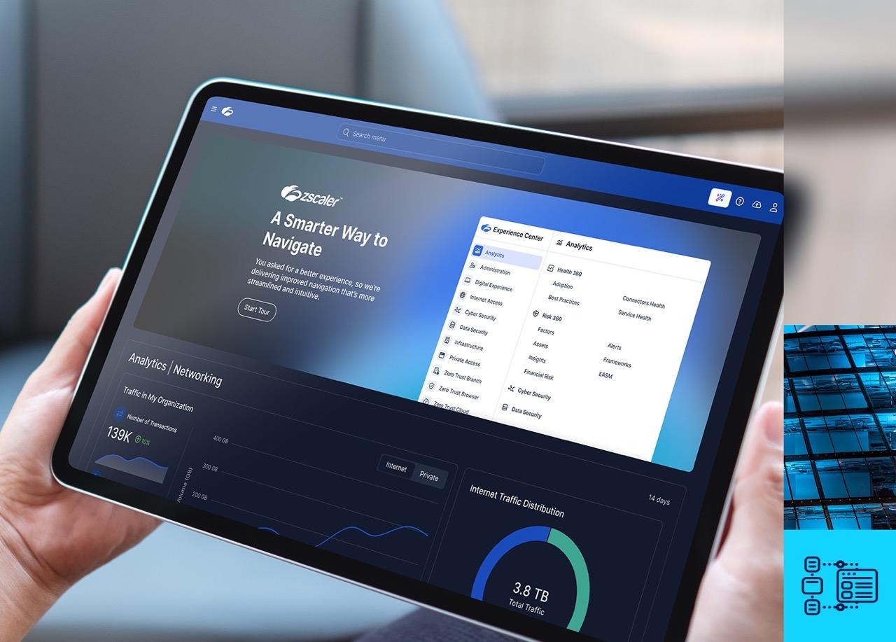 Zscaler Experience Center unified console for cybersecurity solutions