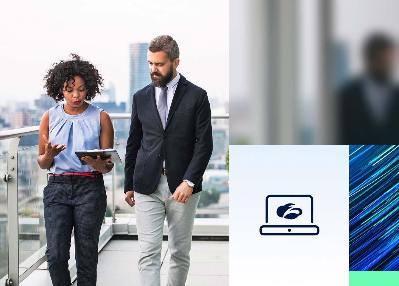 imagen que promueve a los socios de Zscaler, enfatizando la innovación y la colaboración para futuros avances en tecnología.