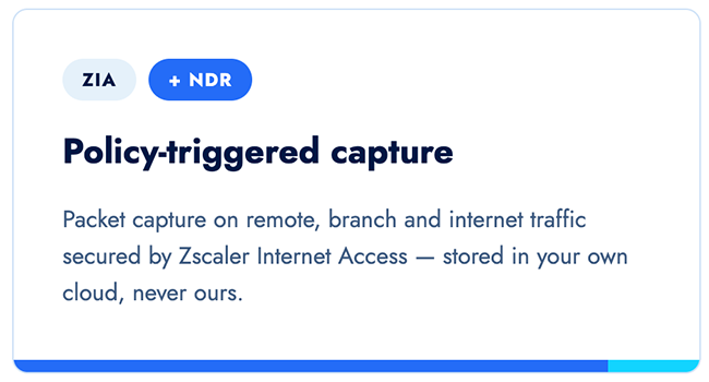 Policy-triggered capture image