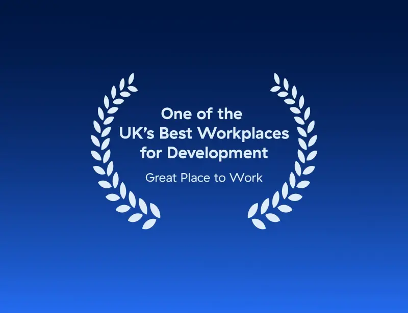 one of the uks best workplaces for development
