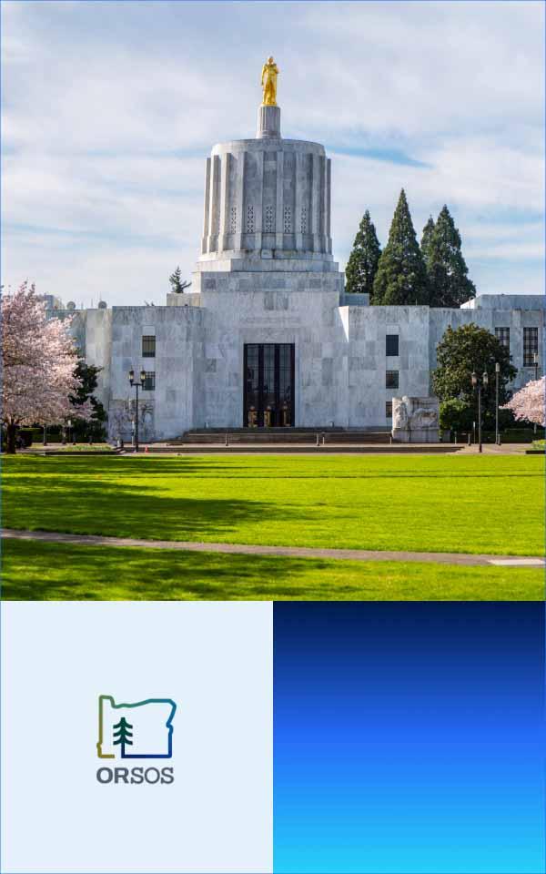 Oregon Secretary of State Government Building Background
