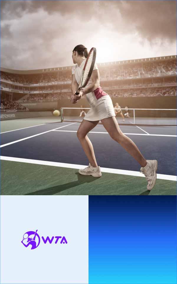 Women’s Tennis Association background image