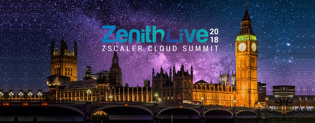 Welcome to Zenith Live 2018 Europe!
