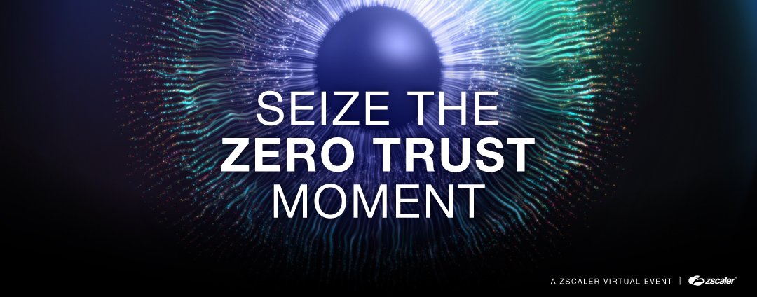 Seize the Zero Trust Moment banner