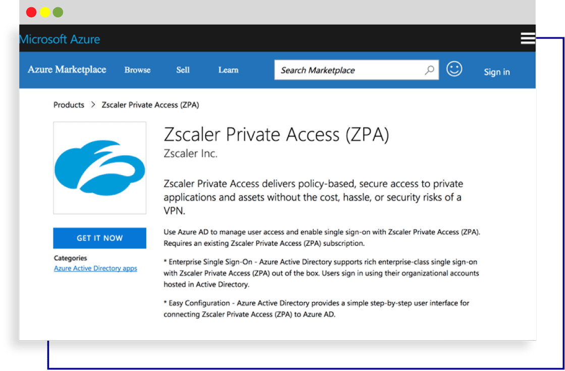 Secure Remote Access to Microsoft Azure Products Zscaler