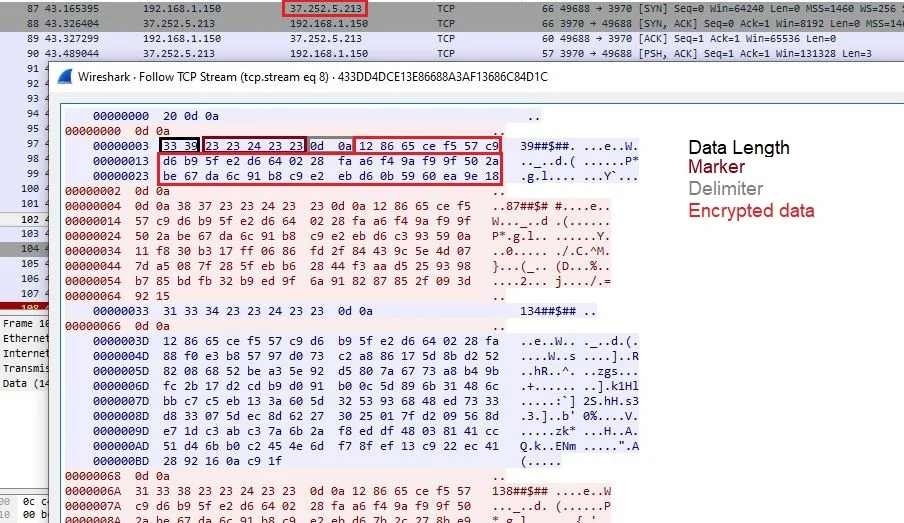 Cybergate Network traffic