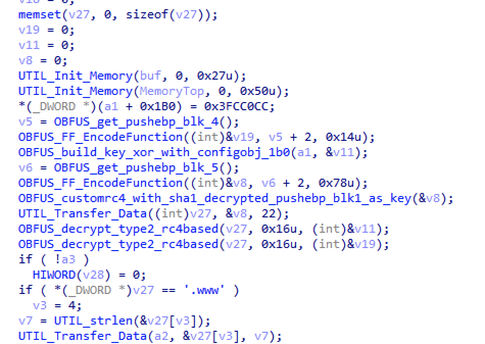 Hardcoded C2 decryption (Xloader version 4.3)