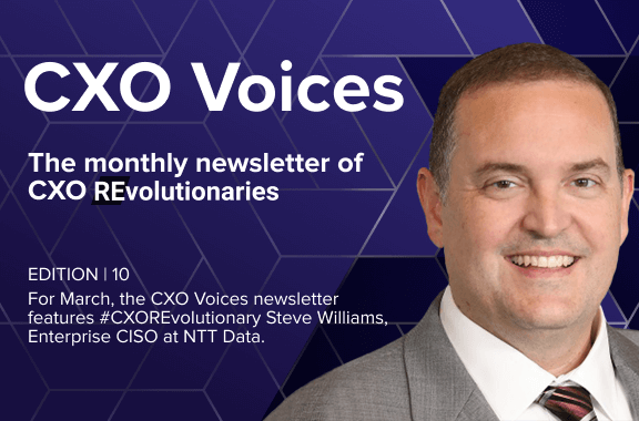 CXO Voice Ep 10 | Steve Williams