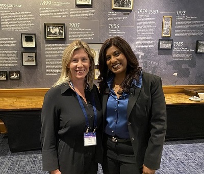 Nicole Perlroth and Kavitha Mariappan at CXO Summit Live Silicon Valley