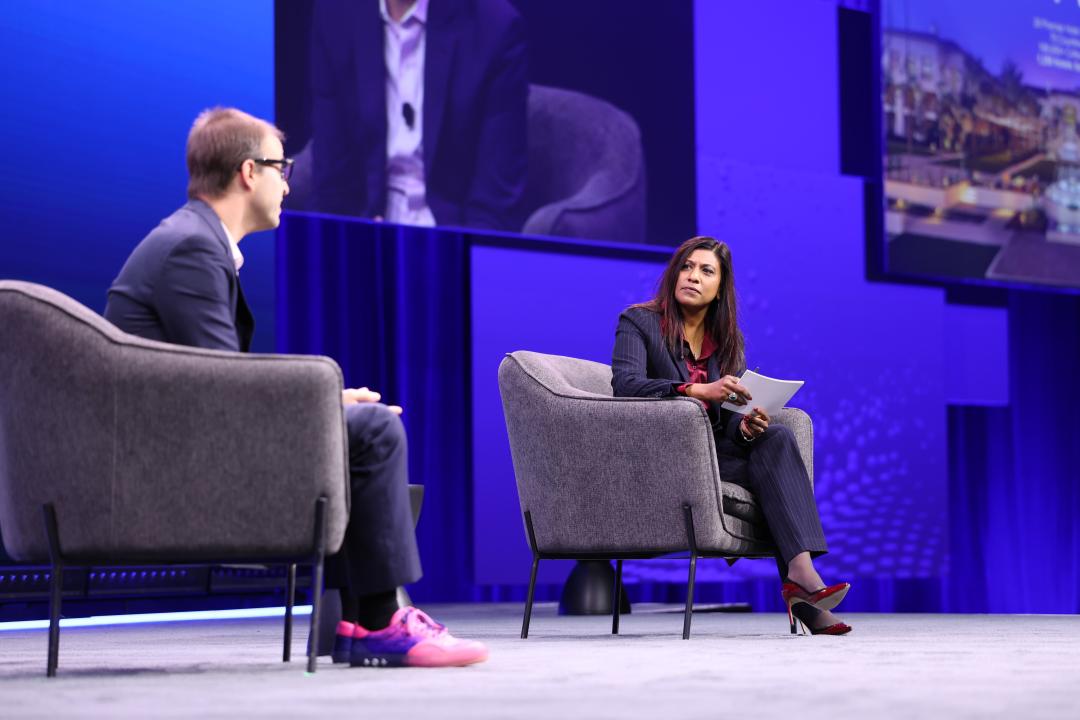 Ben Vaughn and Kavitha Mariappan in conversation