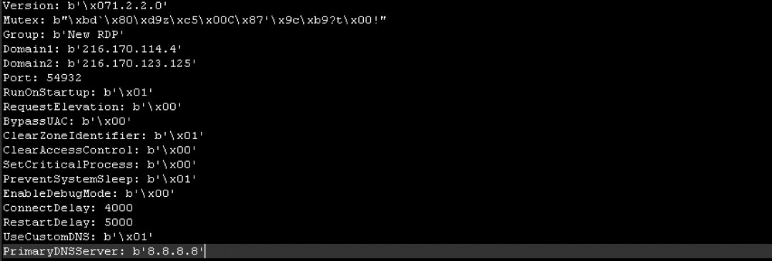 Nanocore Configuration