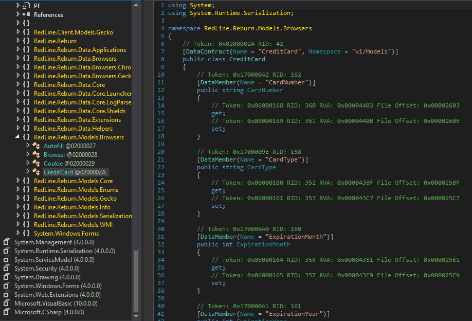 Stealing Credit card info