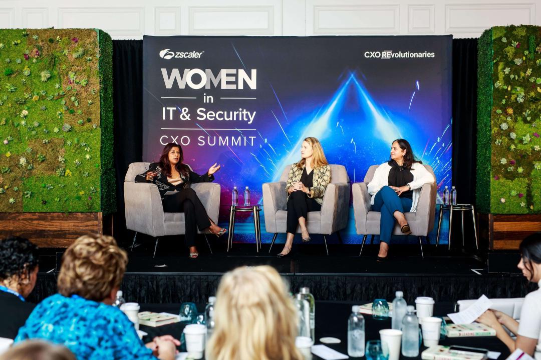 A Women in IT & Security CXO Summit panel