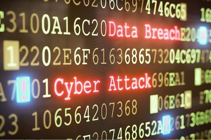 Kimsuky deploys TRANSLATEXT to target South Korean academia A digital background with the words "Cyber Attack and "Data Breach" glowing in red.